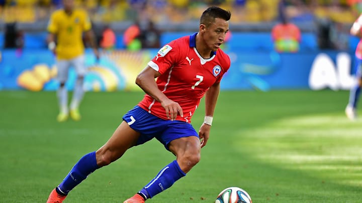 alexis sanchez chile jersey 0051
