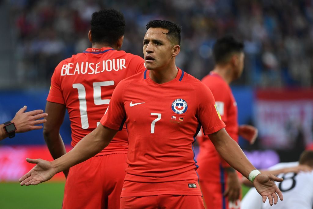 alexis sanchez chile jersey 0062