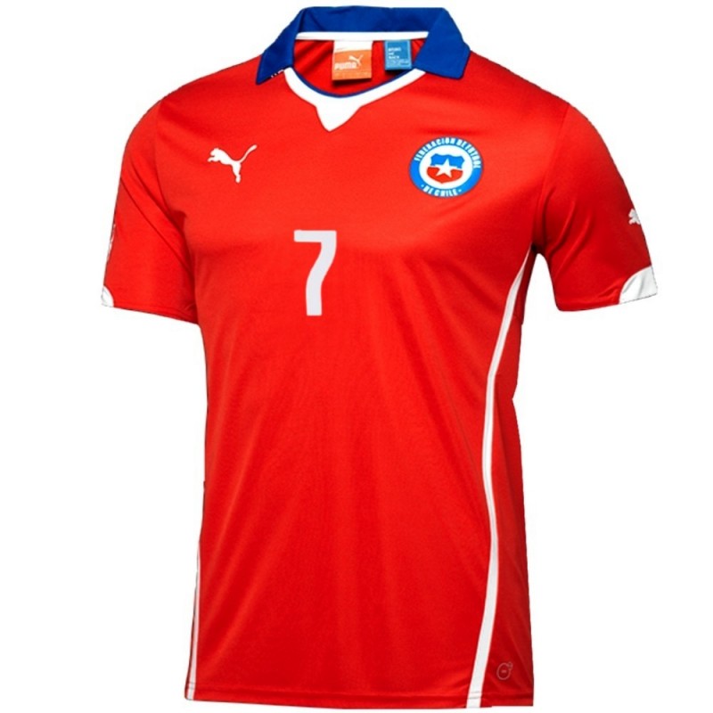 alexis sanchez chile jersey 0085