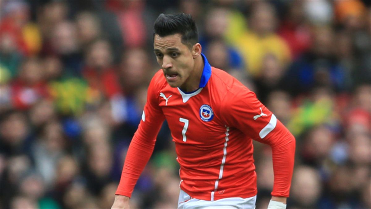 alexis sanchez chile jersey 0089