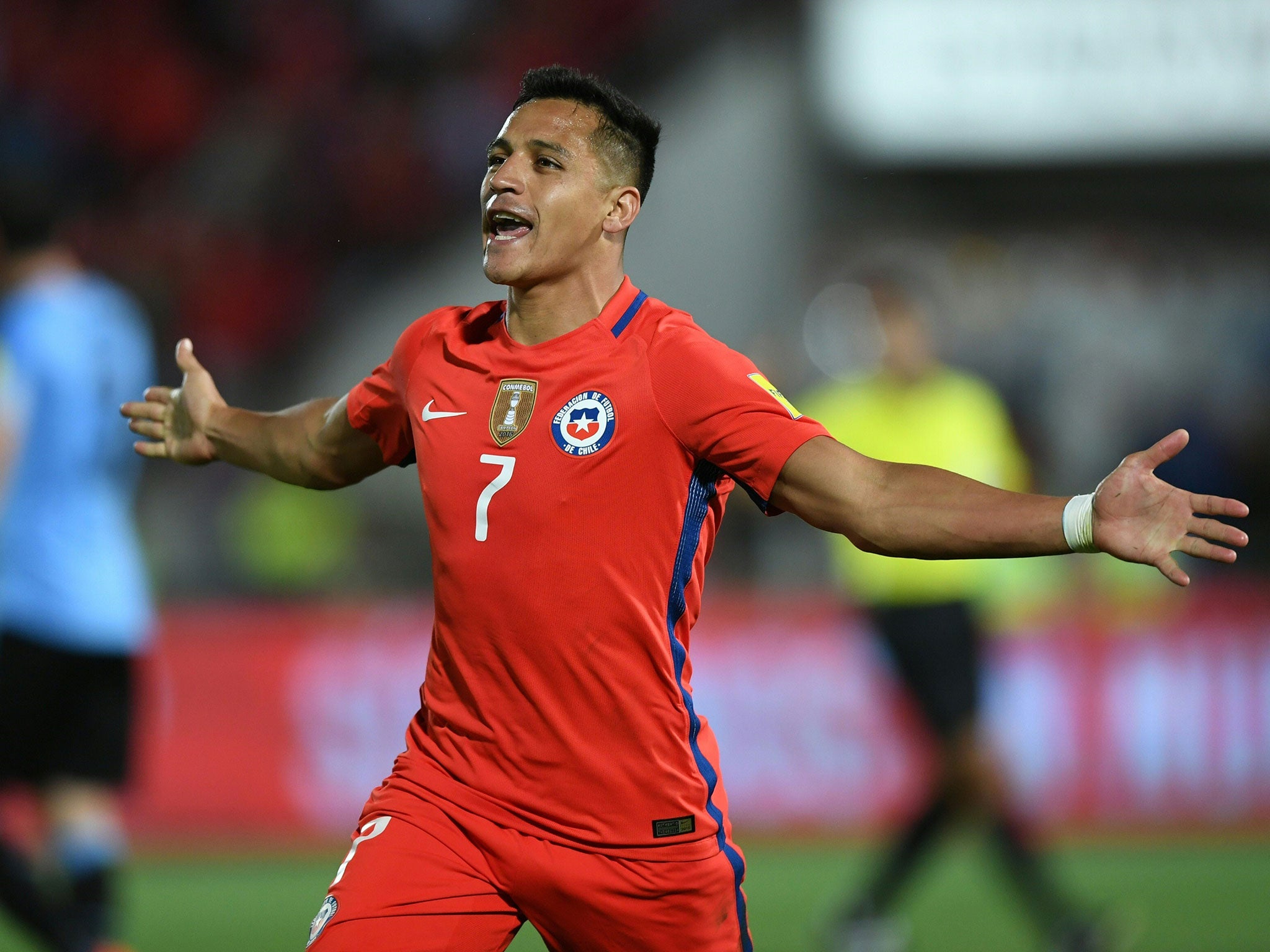 alexis sanchez chile jersey 0091