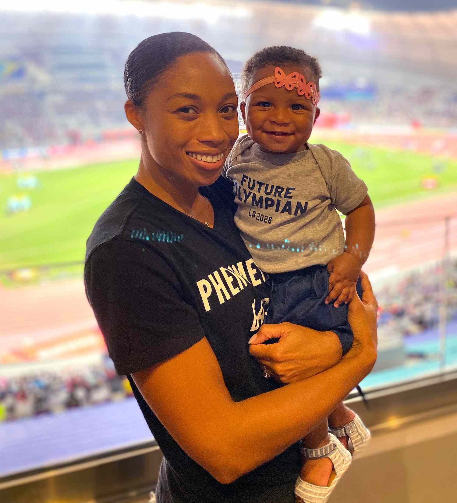 allyson felix daughter 0009