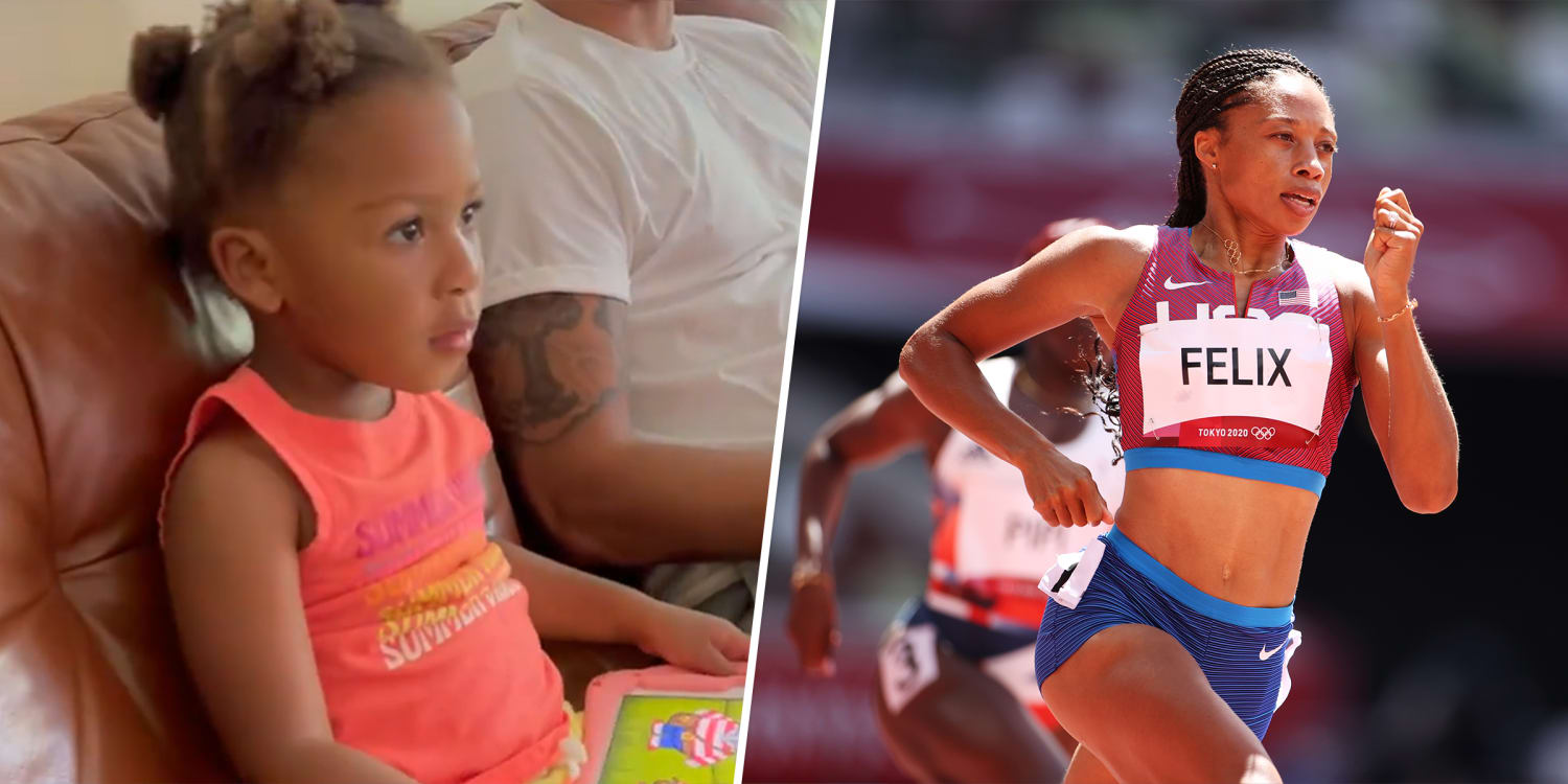 allyson felix daughter 0011