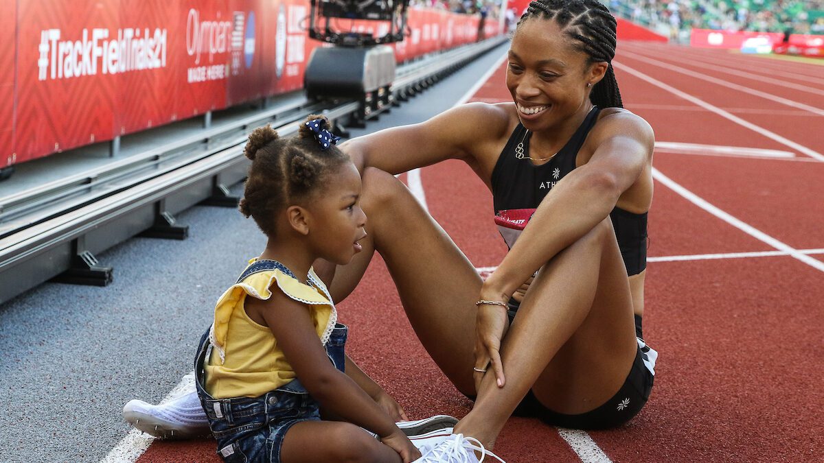 allyson felix daughter 0033