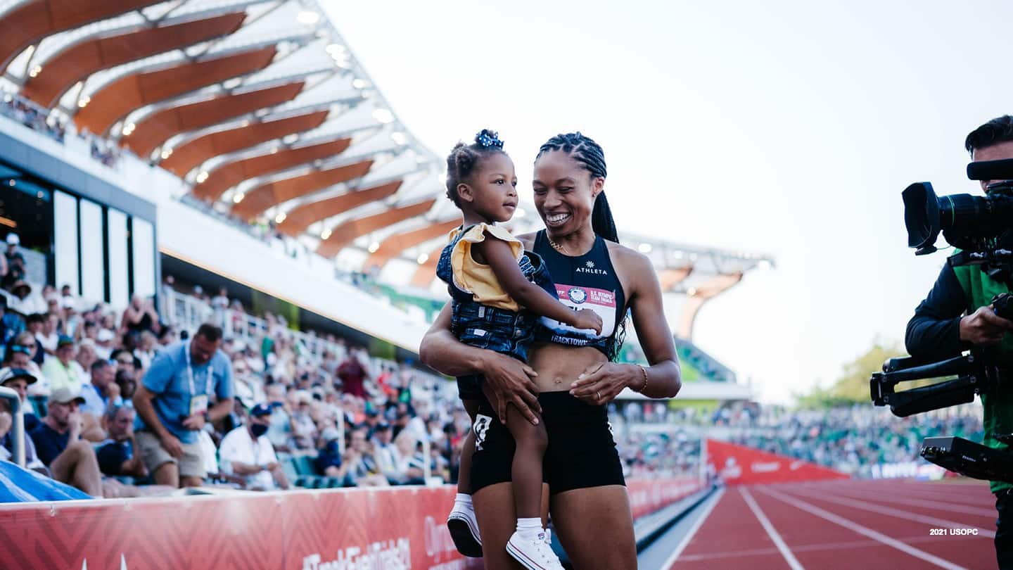 allyson felix daughter 0037