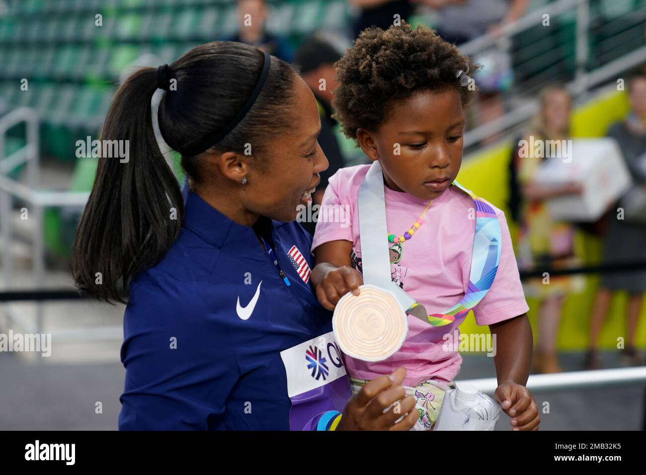 allyson felix daughter 0049