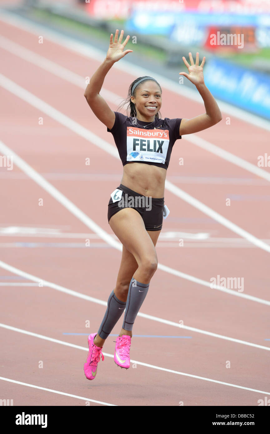 Allyson Felix sports portrait