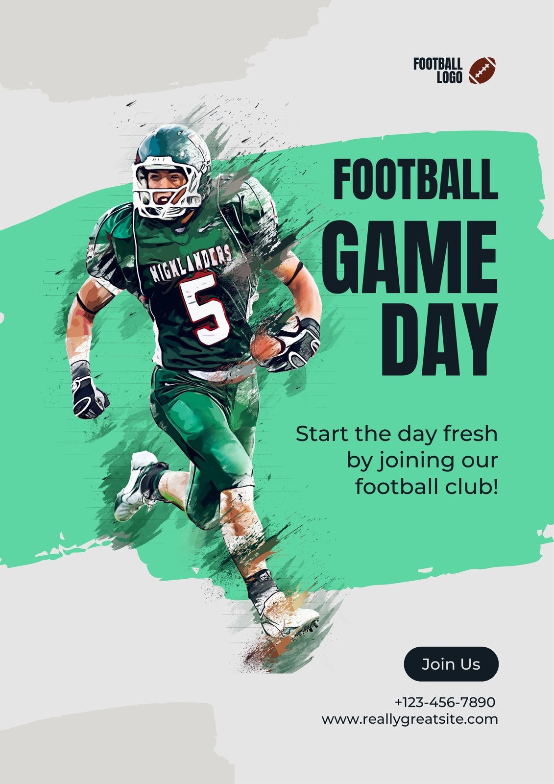 american football poster 0013