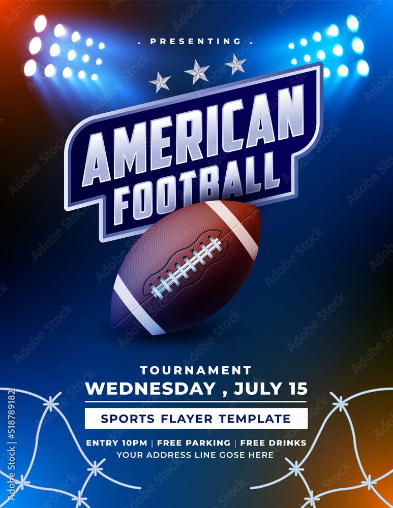 american football poster 0020