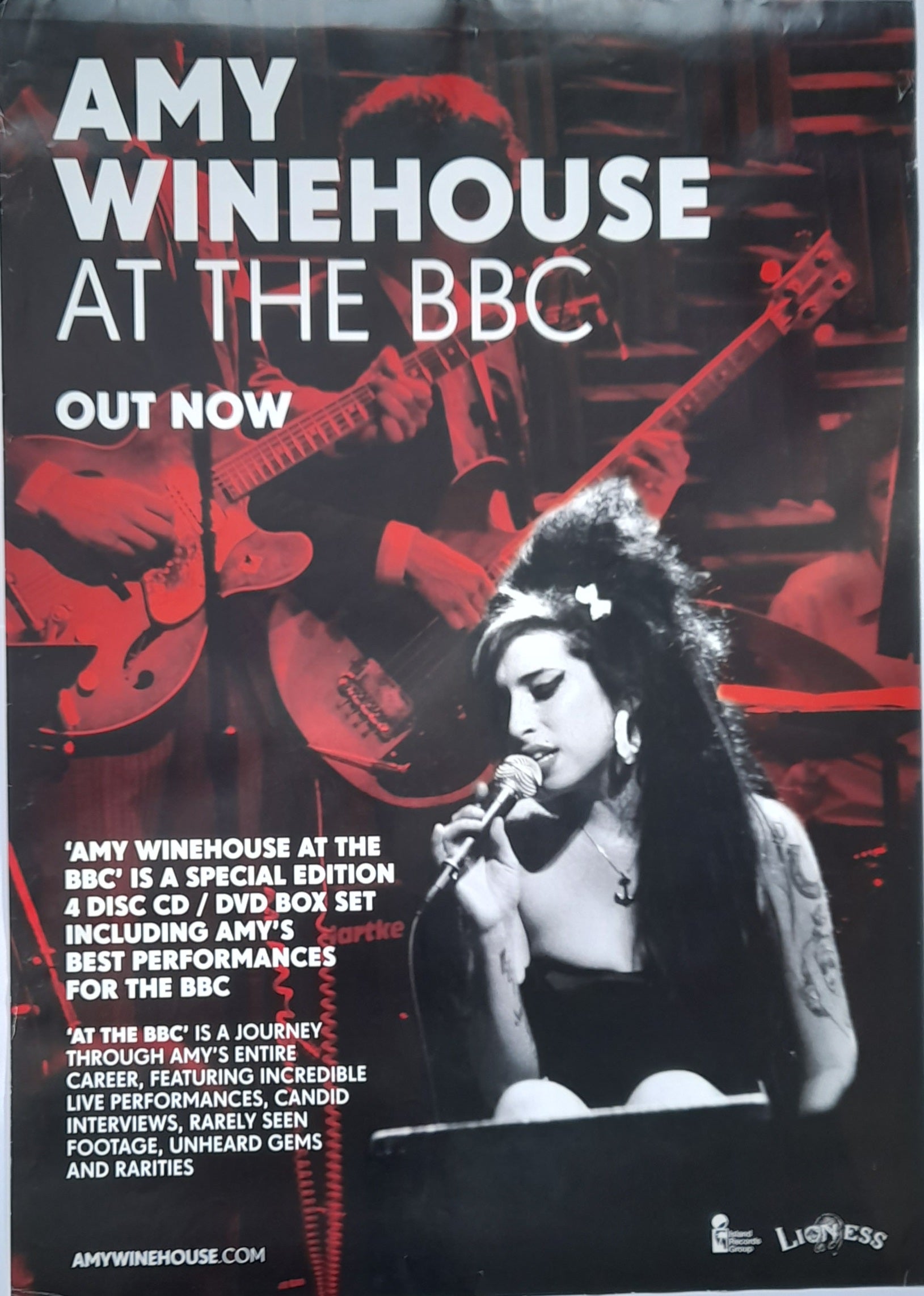 Amy Winehouse album artwork.
