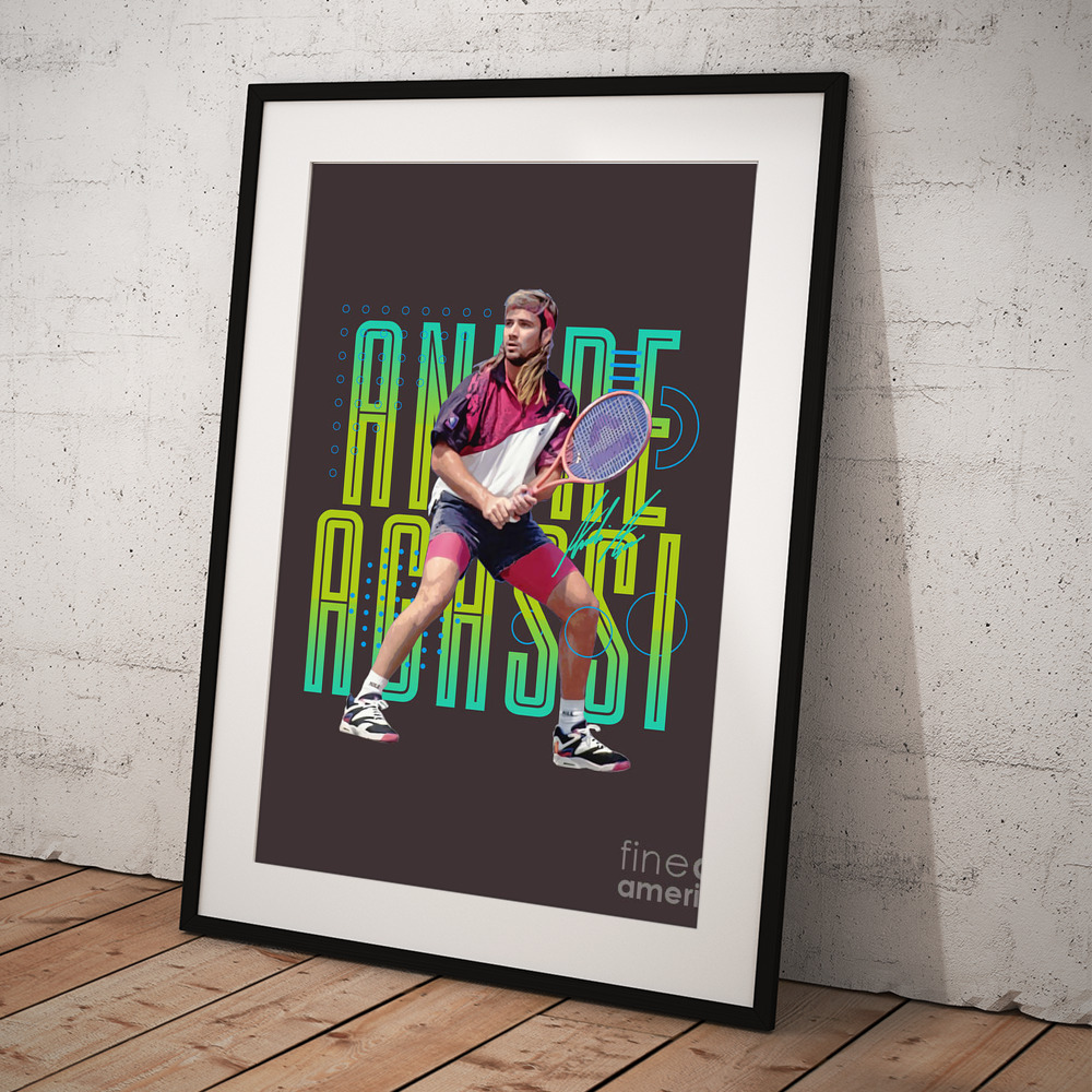 andre agassi poster 0013