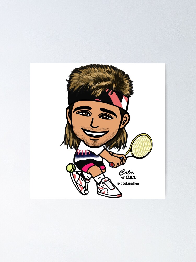 andre agassi poster 0033