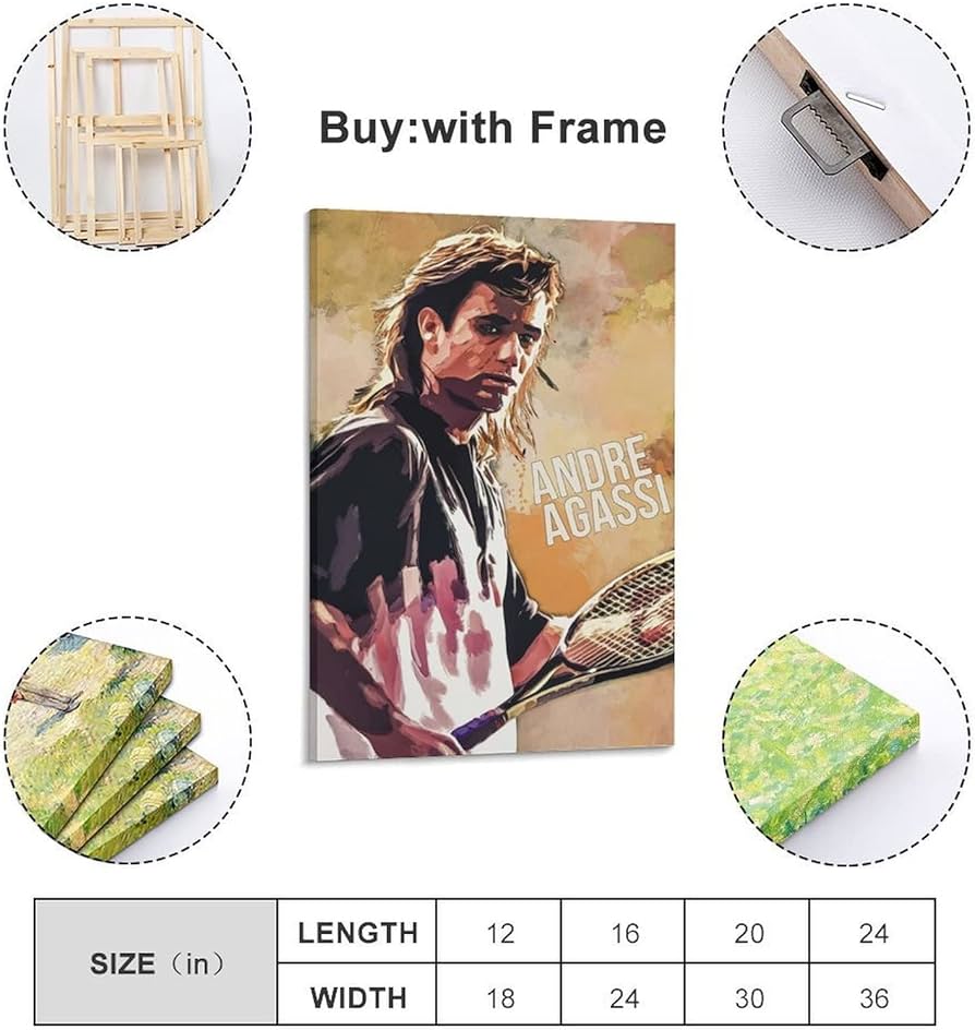 andre agassi poster 0047