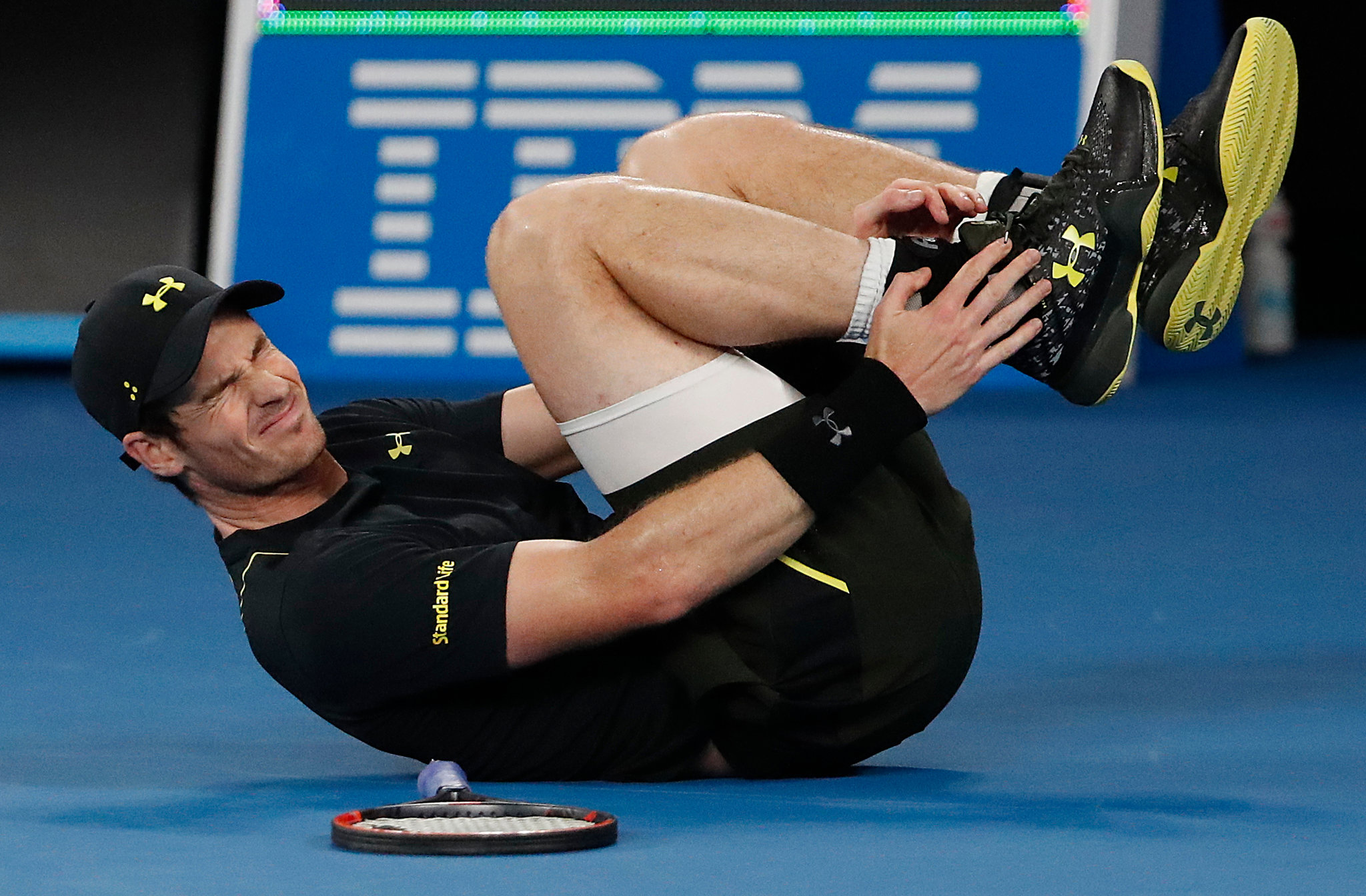 Andy Murray leg strength training