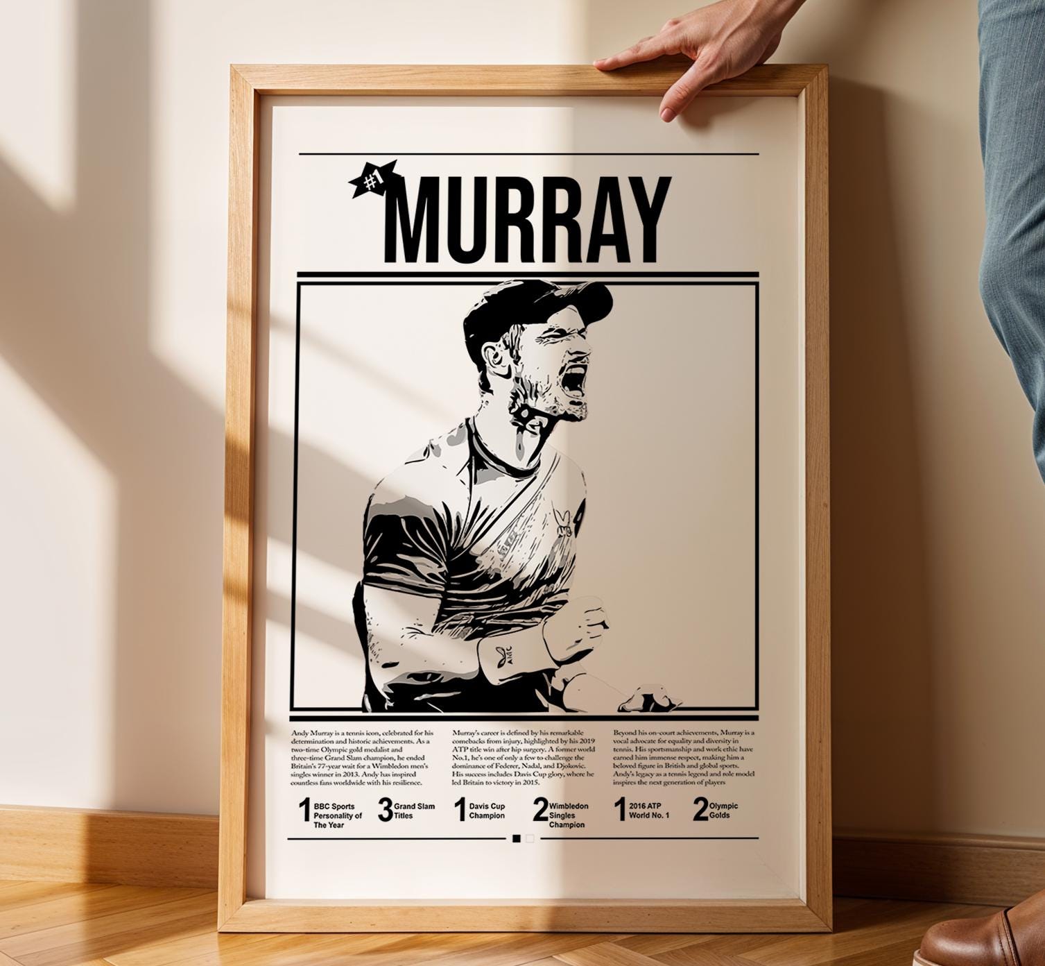 andy murray wimbledon poster 0035