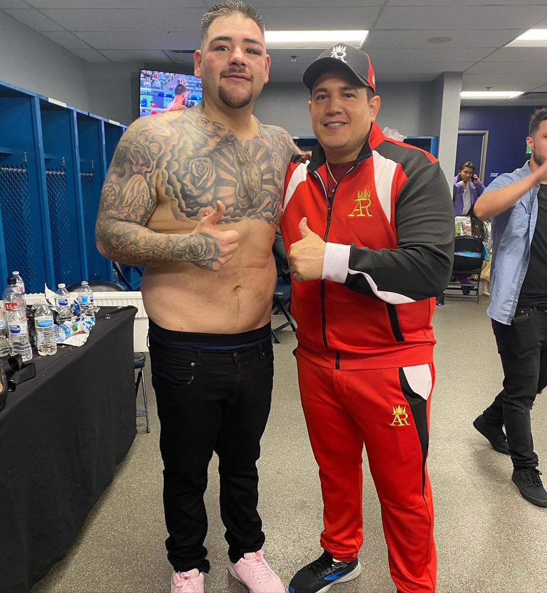 andy ruiz behind the scenes
