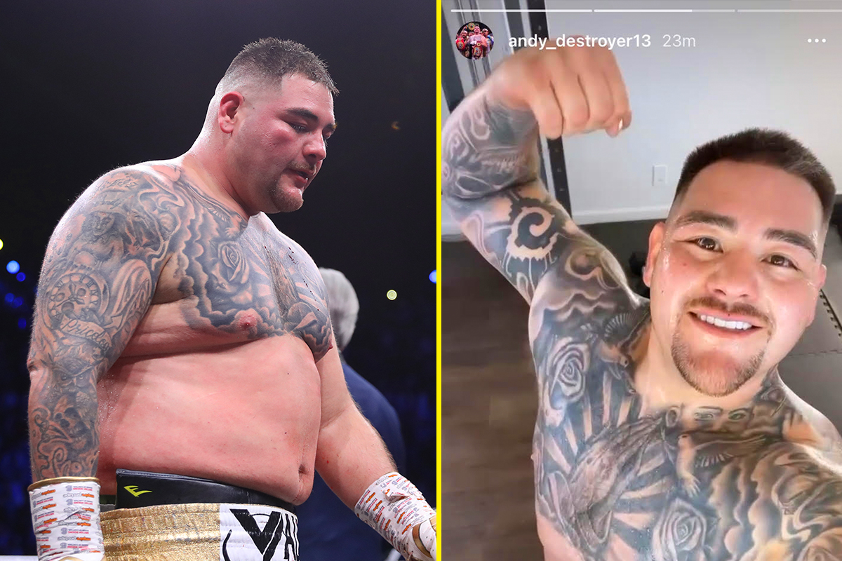 andy ruiz candid shots