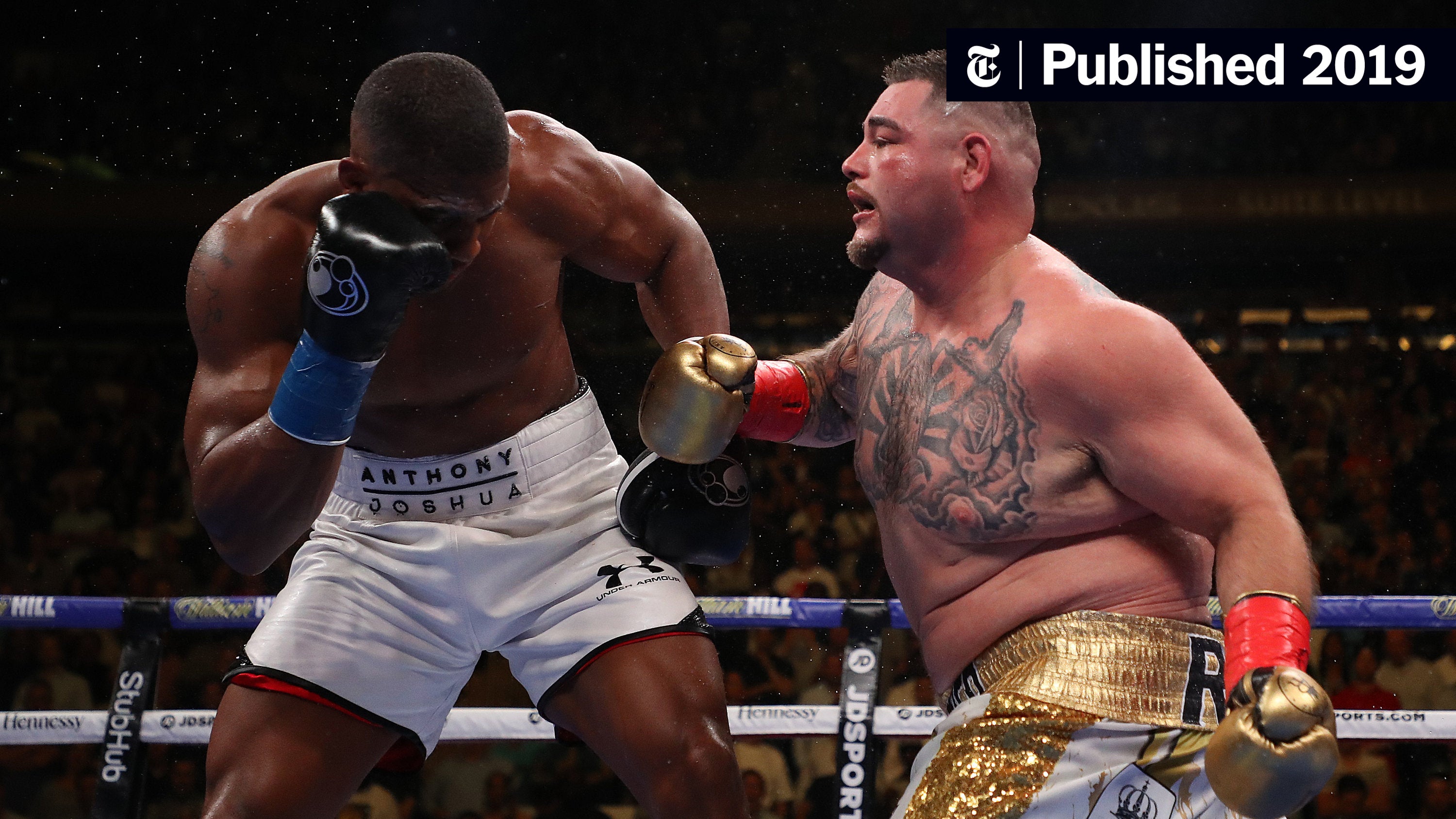 andy ruiz historical moments.