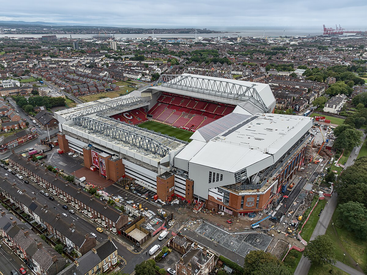Anfield seating plan