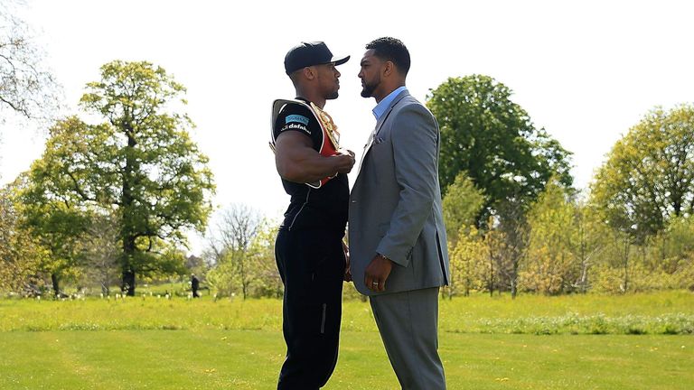Anthony Joshua training routine