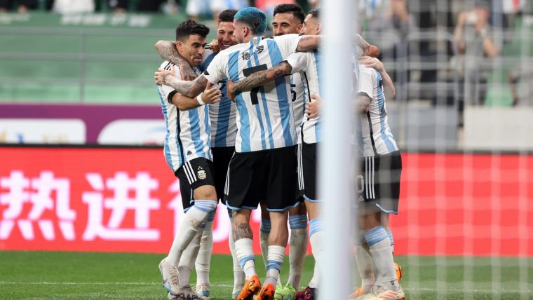 argentina vs australia messi goal 0014