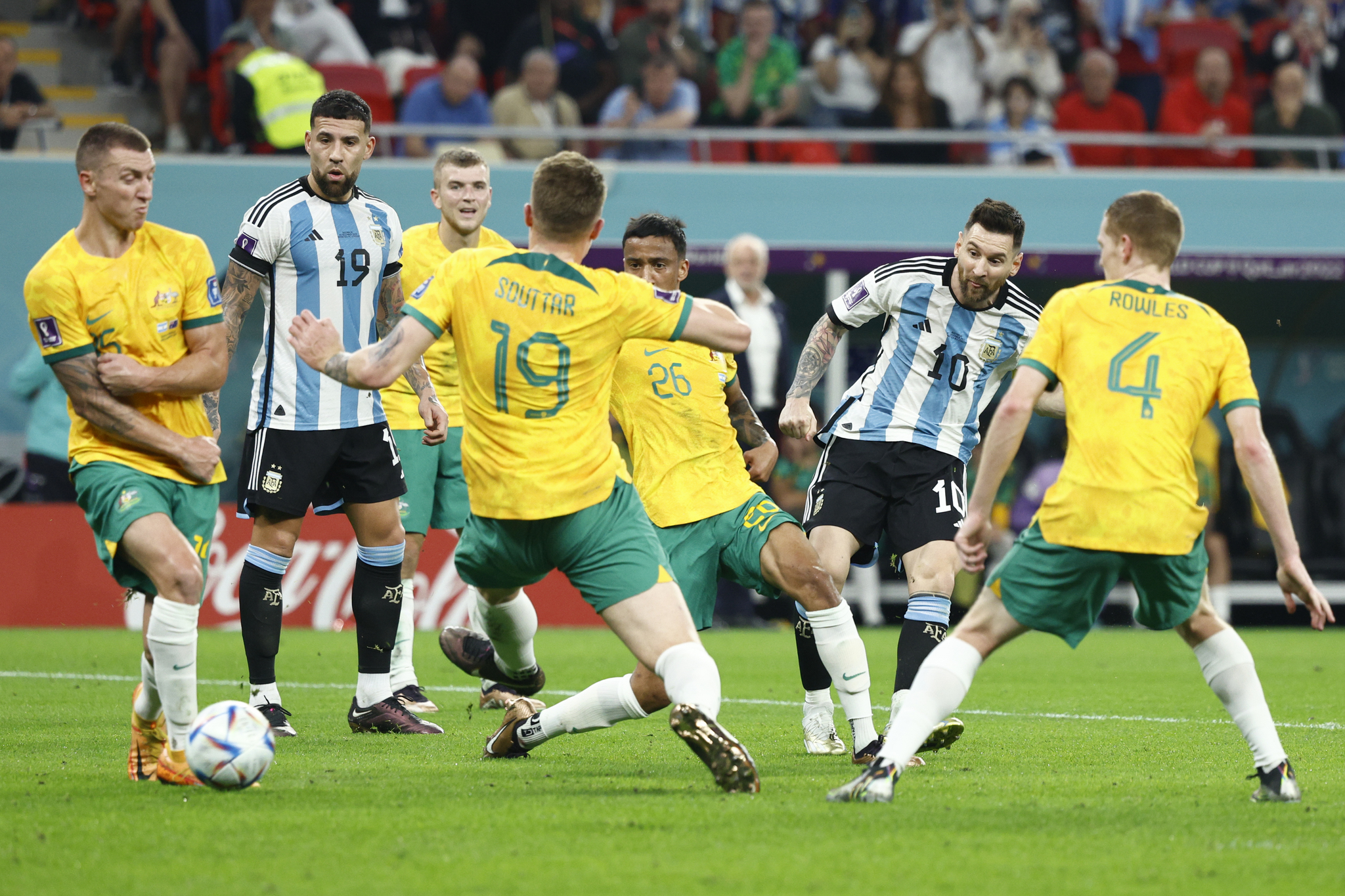 argentina vs australia messi goal 0016