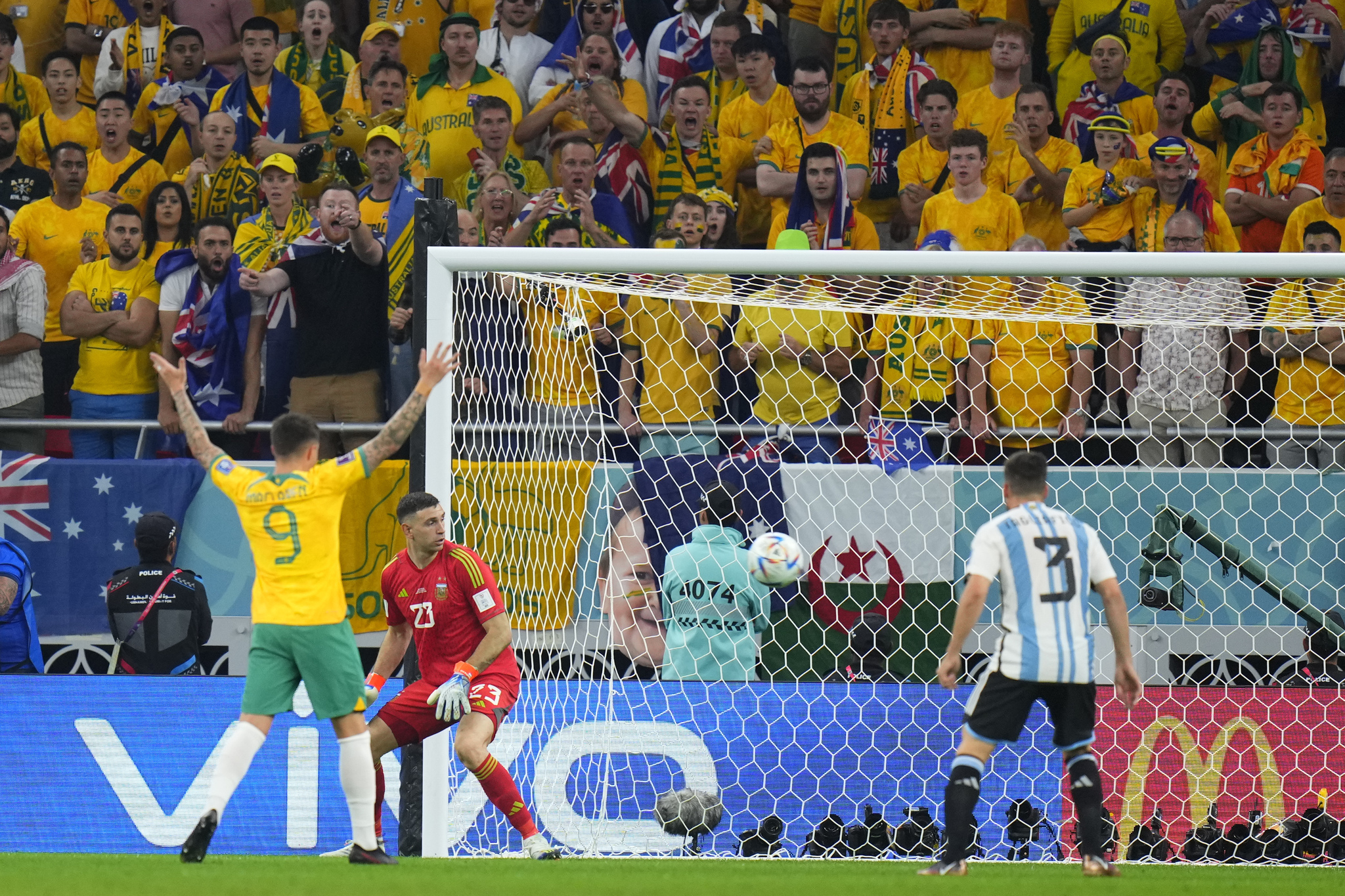 argentina vs australia messi goal 0027