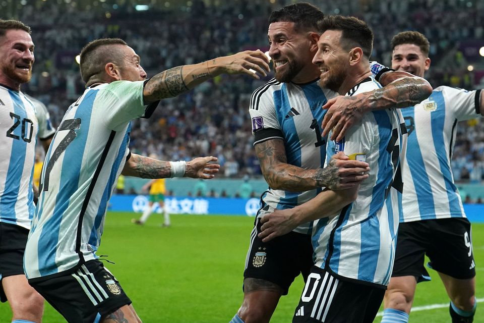 argentina vs australia messi goal 0029