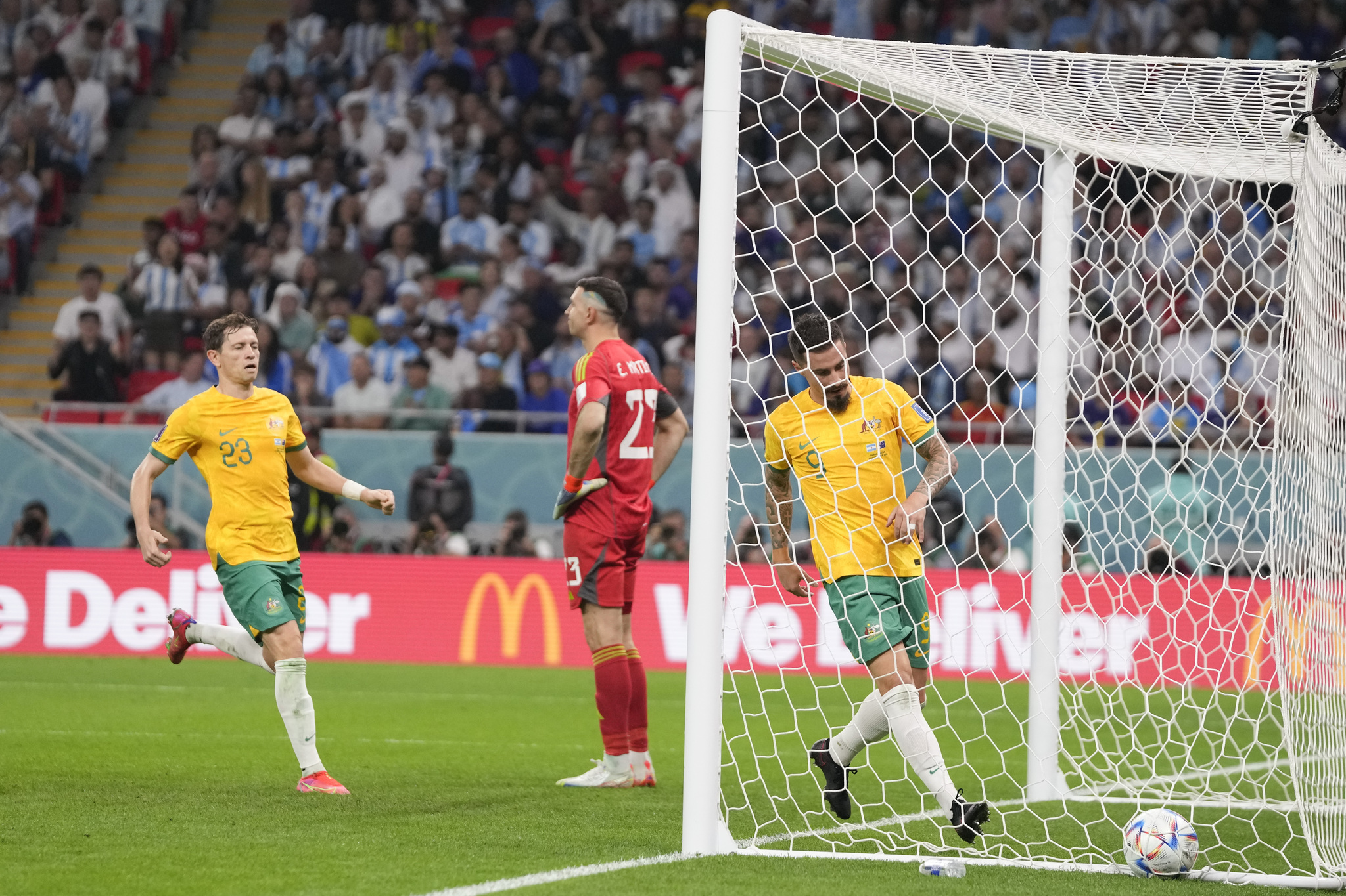 argentina vs australia messi goal 0030