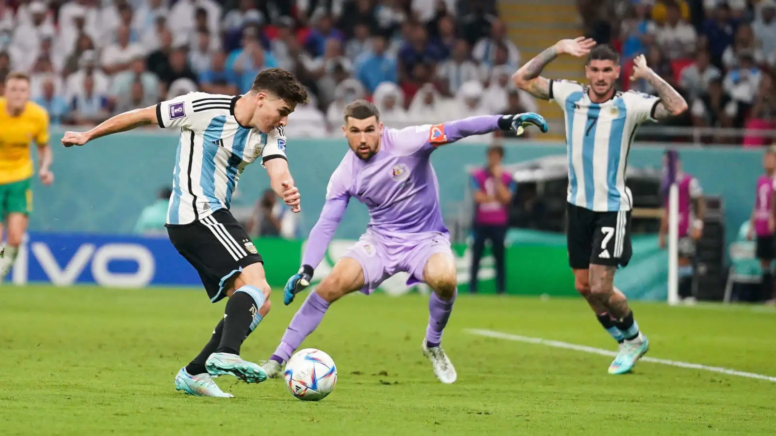 argentina vs australia messi goal 0046
