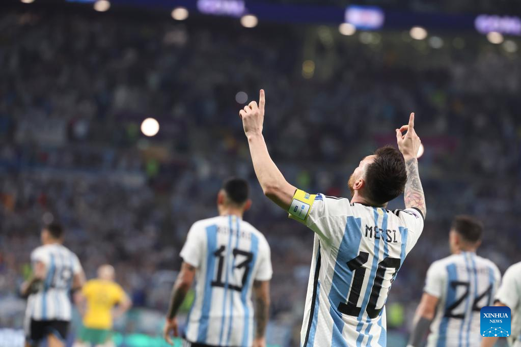 argentina vs australia messi goal 0060