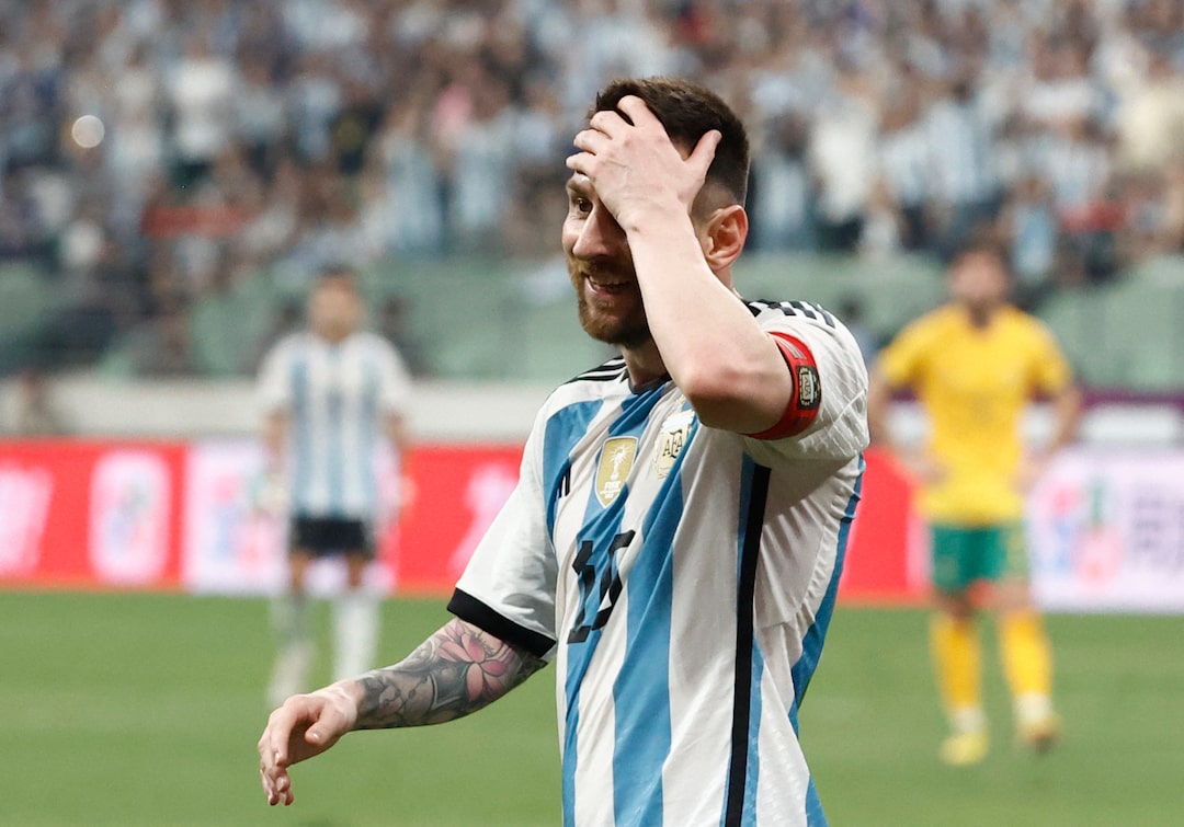 argentina vs australia messi goal 0070