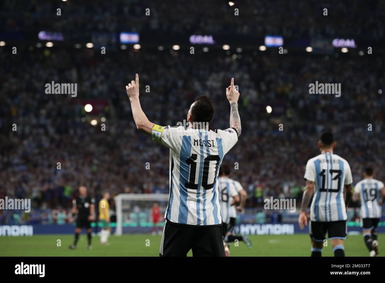 argentina vs australia messi goal 0082