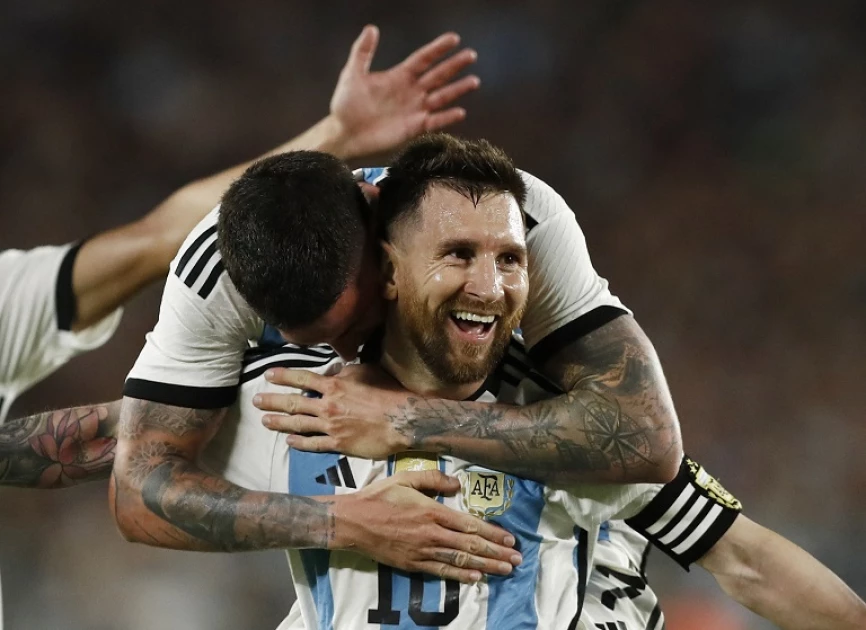argentina vs australia messi goal 0083