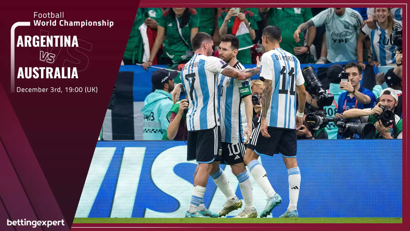 argentina vs australia messi goal 0095