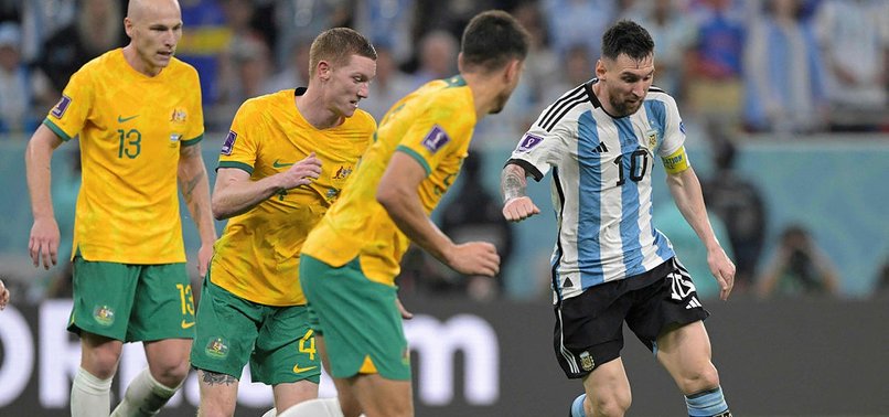 argentina vs australia messi goal 0098