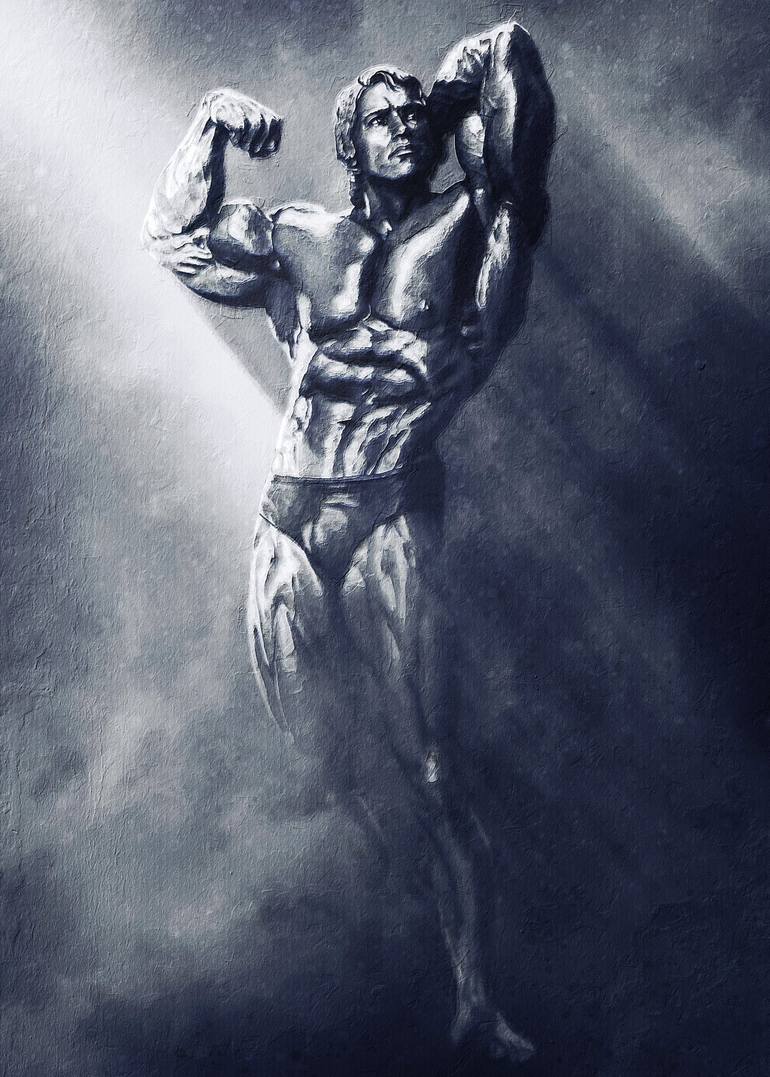 arnold schwarzenegger black and white 0038
