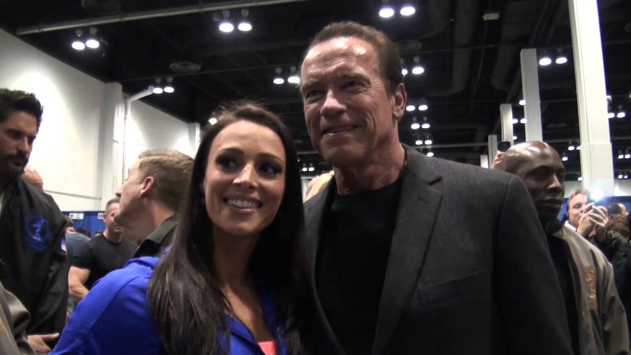 Arnold Schwarzenegger fan event