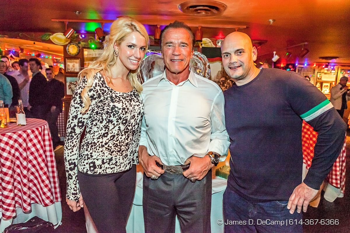 Arnold Schwarzenegger signing event
