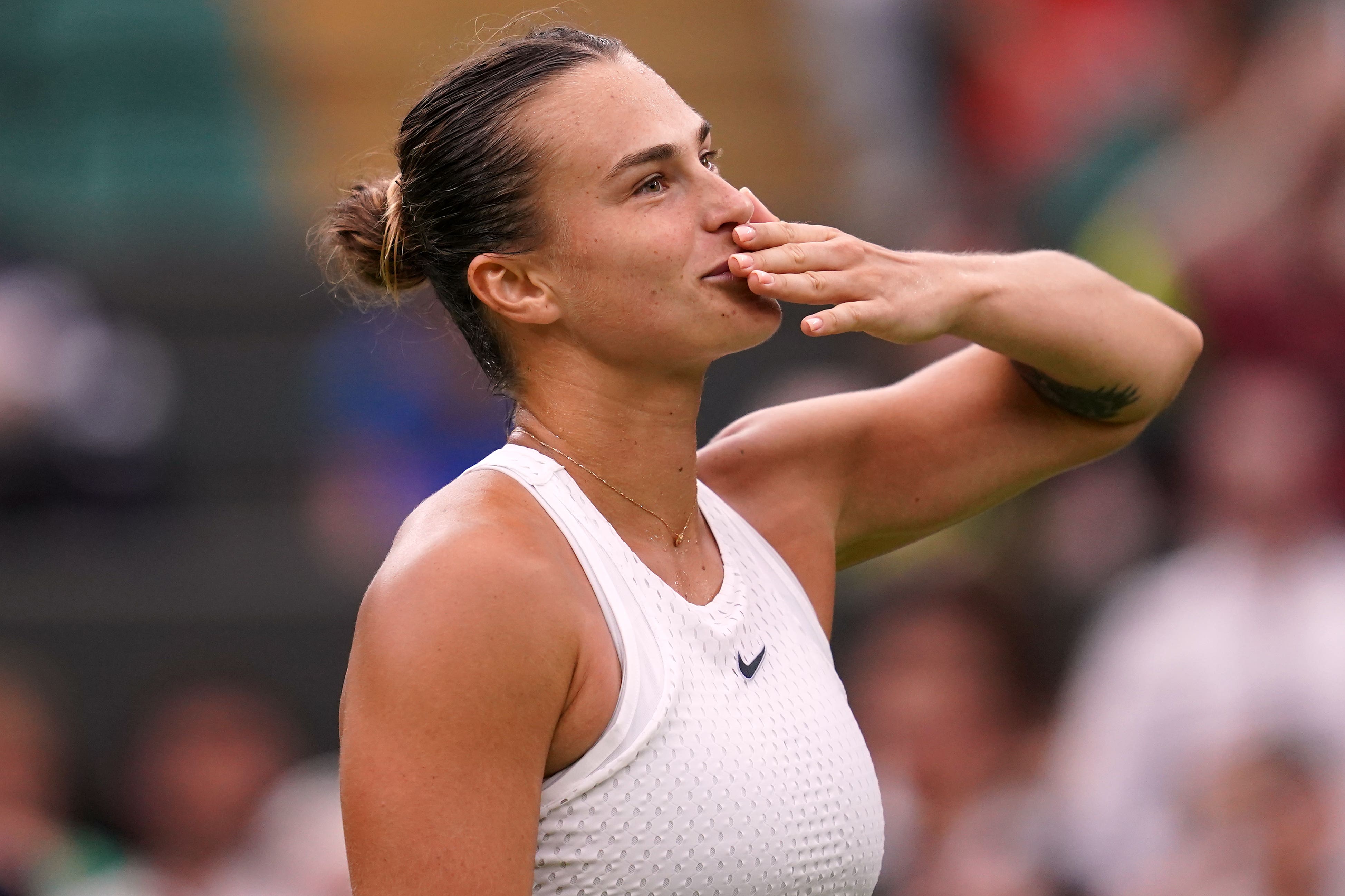 Aryna Sabalenka fan reactions