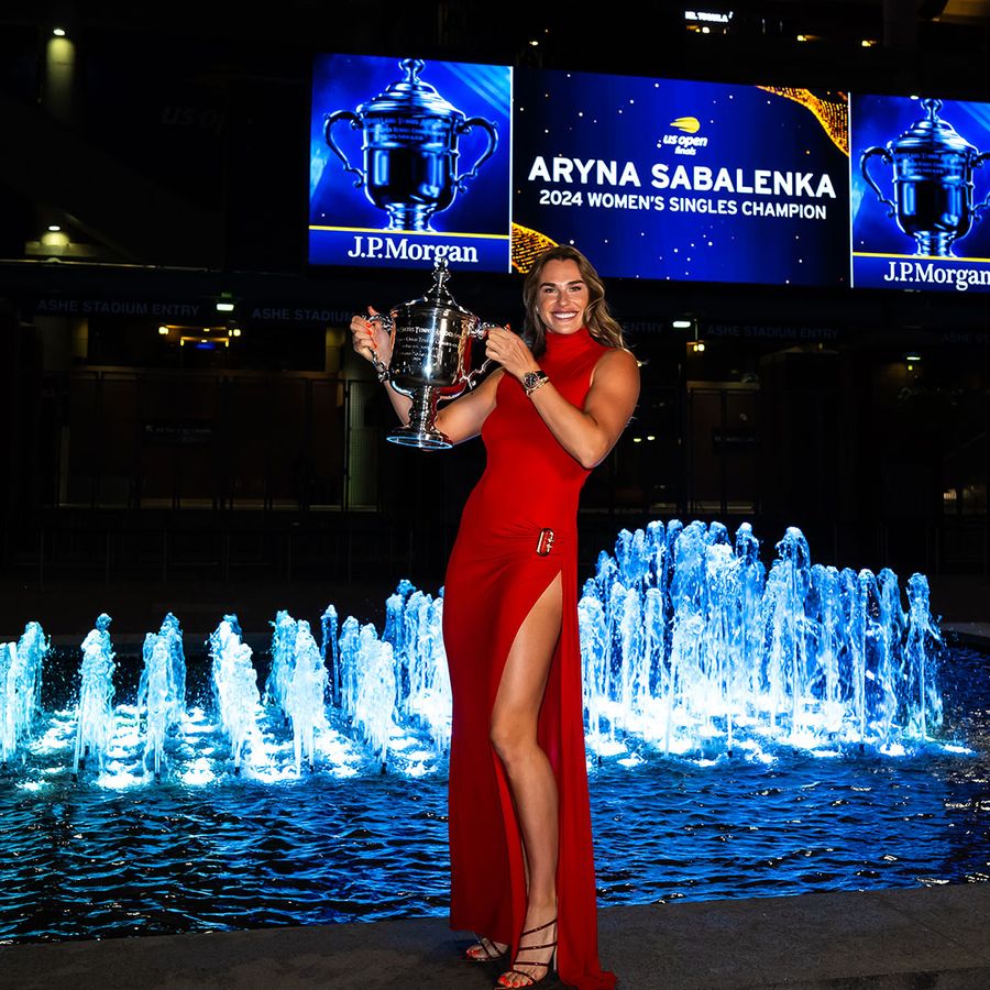 Aryna Sabalenka fashion shoot