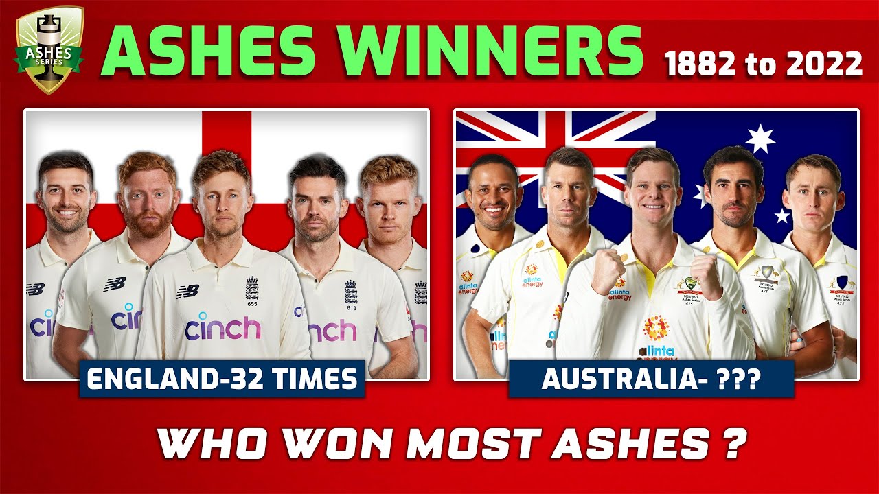 Ashes cricket champions