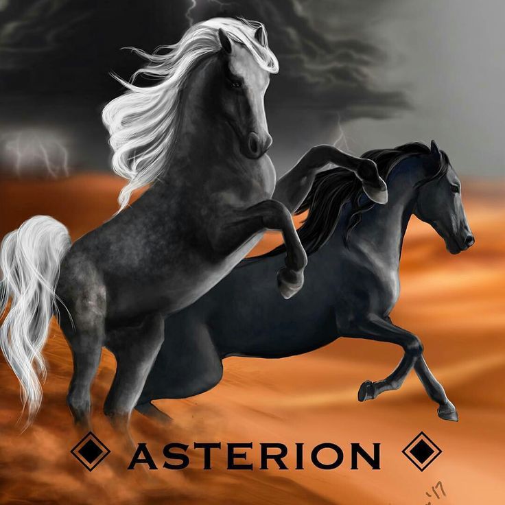 Asterion horse riders