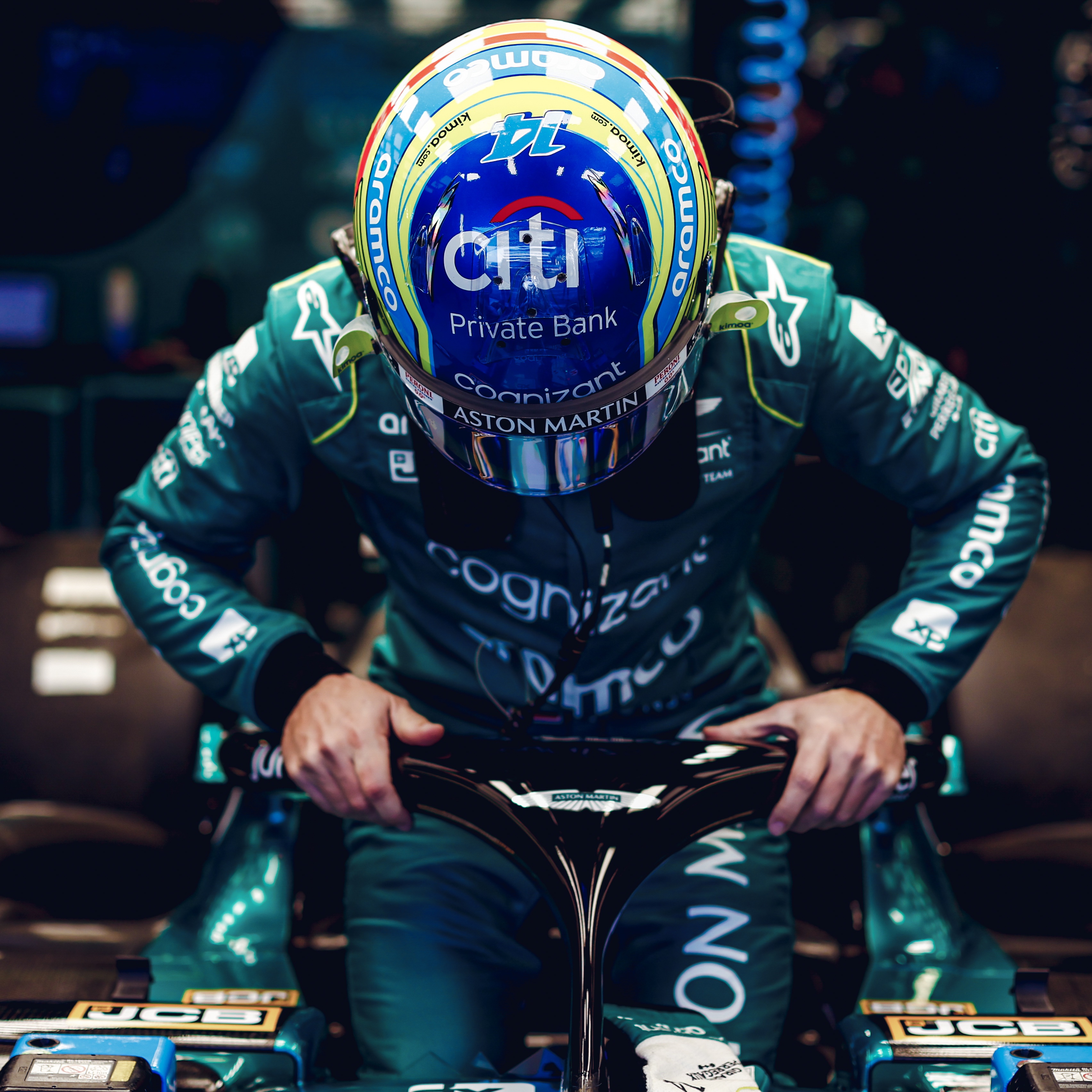 Aston Martin team visuals