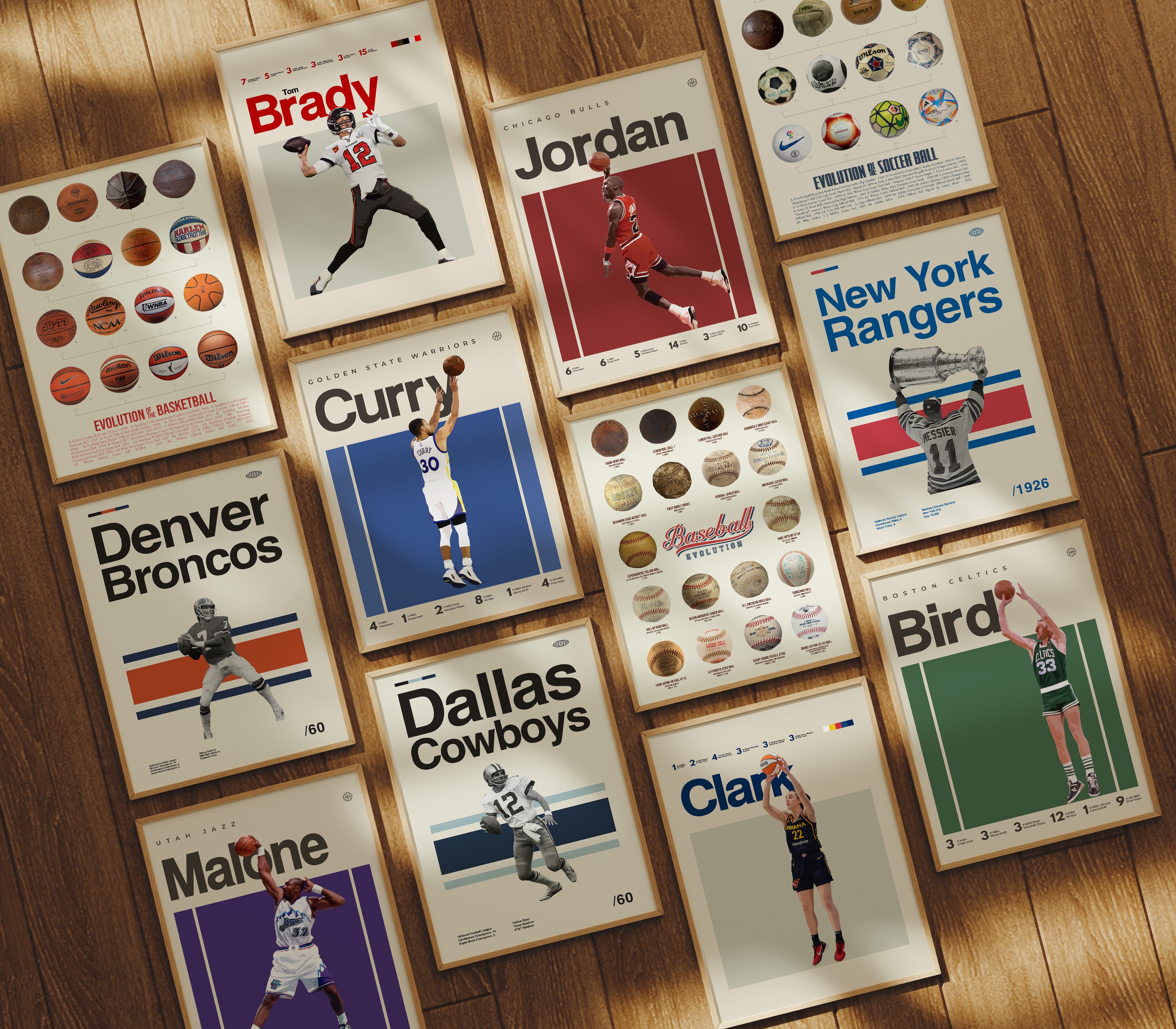 athlete poster artwork