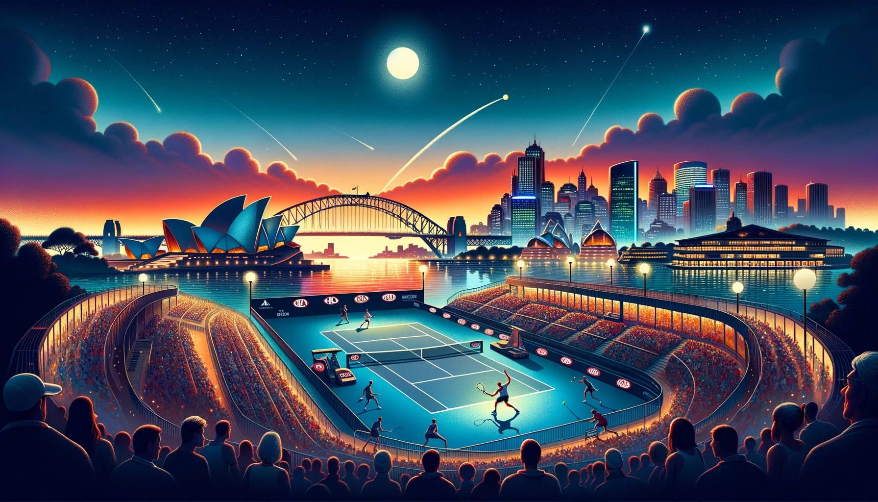 Australian Open 2024 players