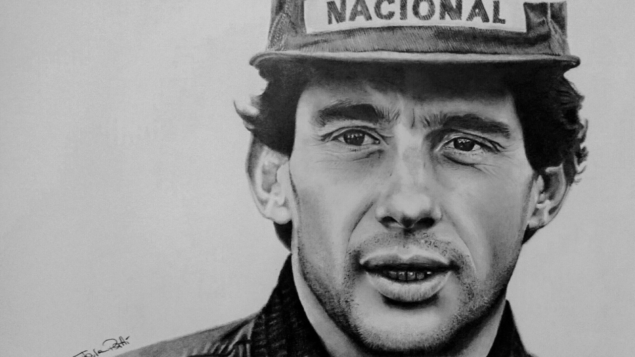ayrton senna portrait 0017