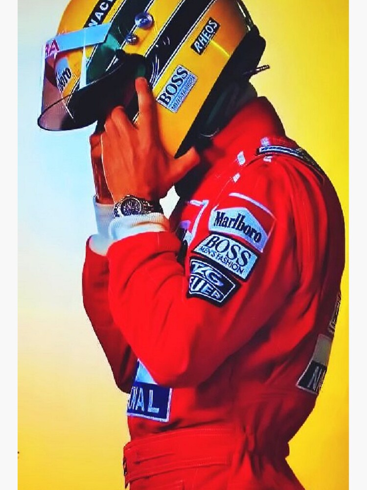 ayrton senna portrait 0046