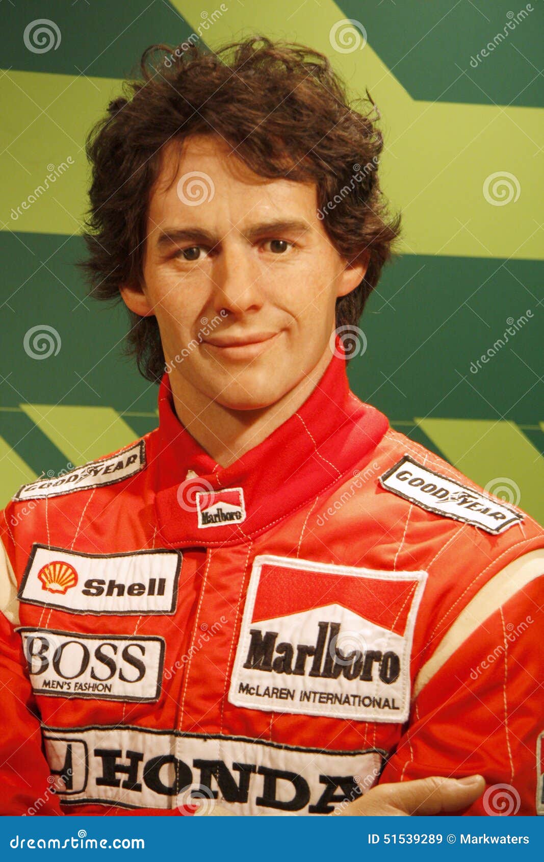 ayrton senna portrait 0049