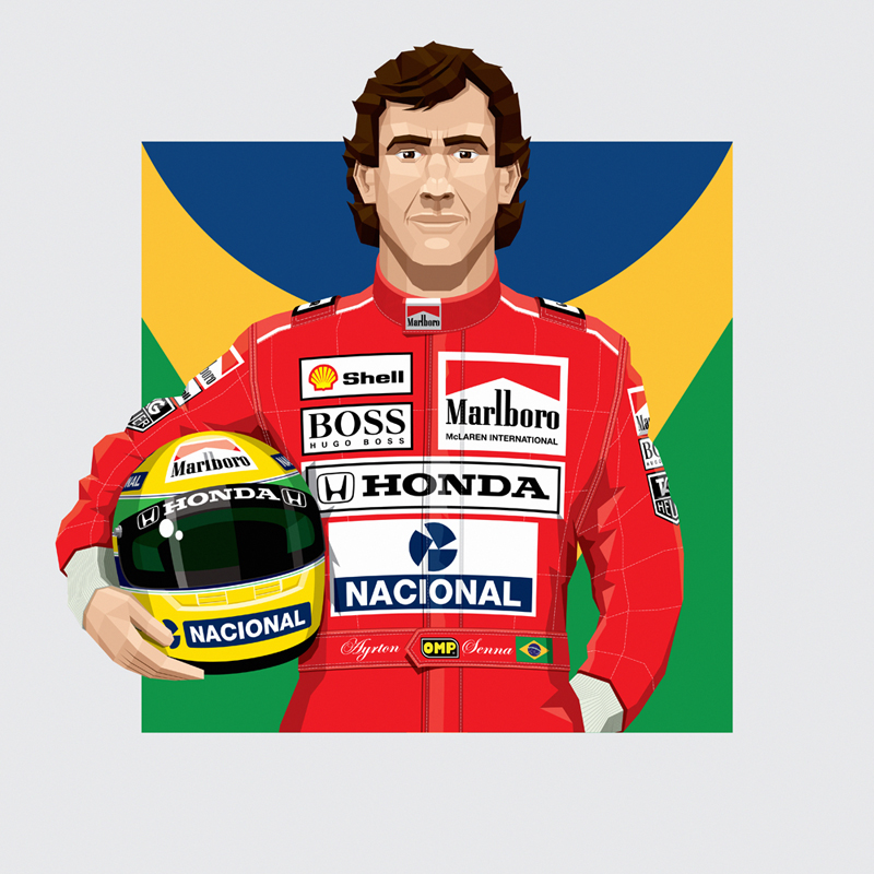 Ayrton Senna racing moments